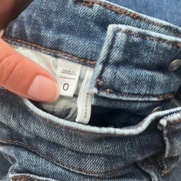 Loft Boyfriend Button Fly Jeans - Picture 4 of 7